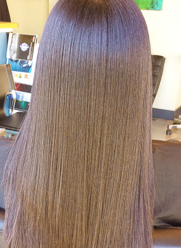 Japanese Hair Straightening Review After Image